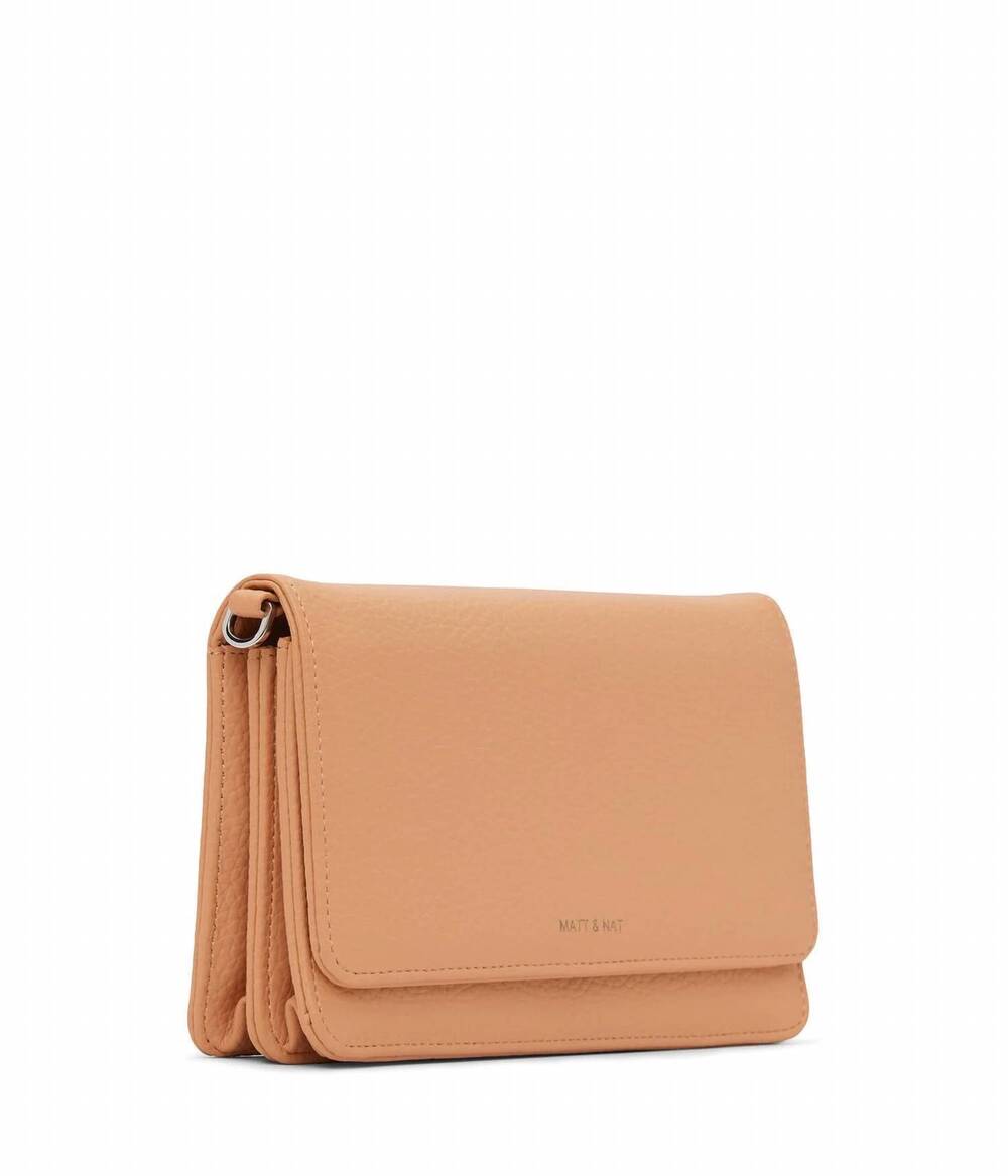 NEW MATT & NAT women's purity crossbody bag in melon